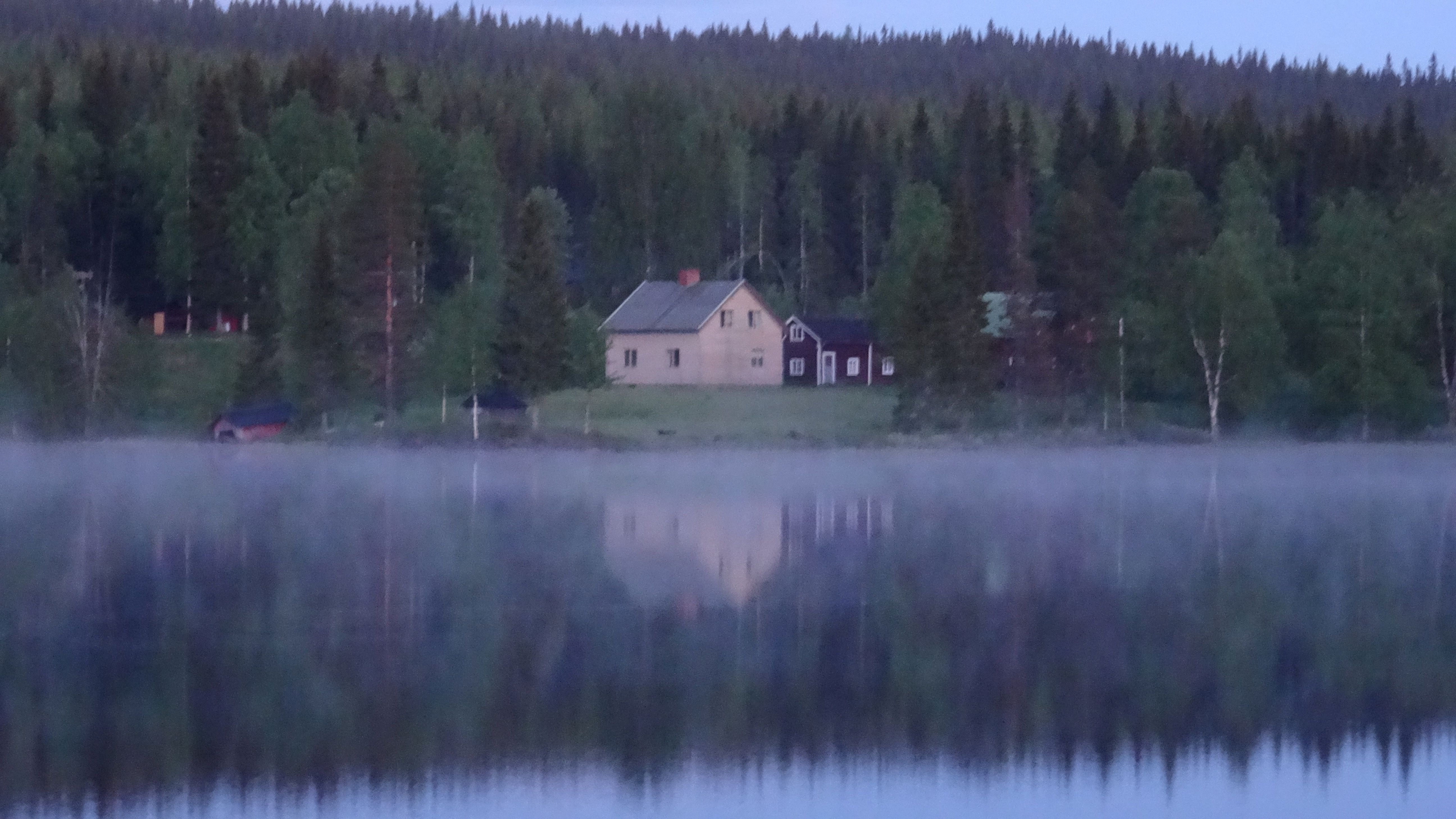 Een huis in Lapland (Noorwegen)