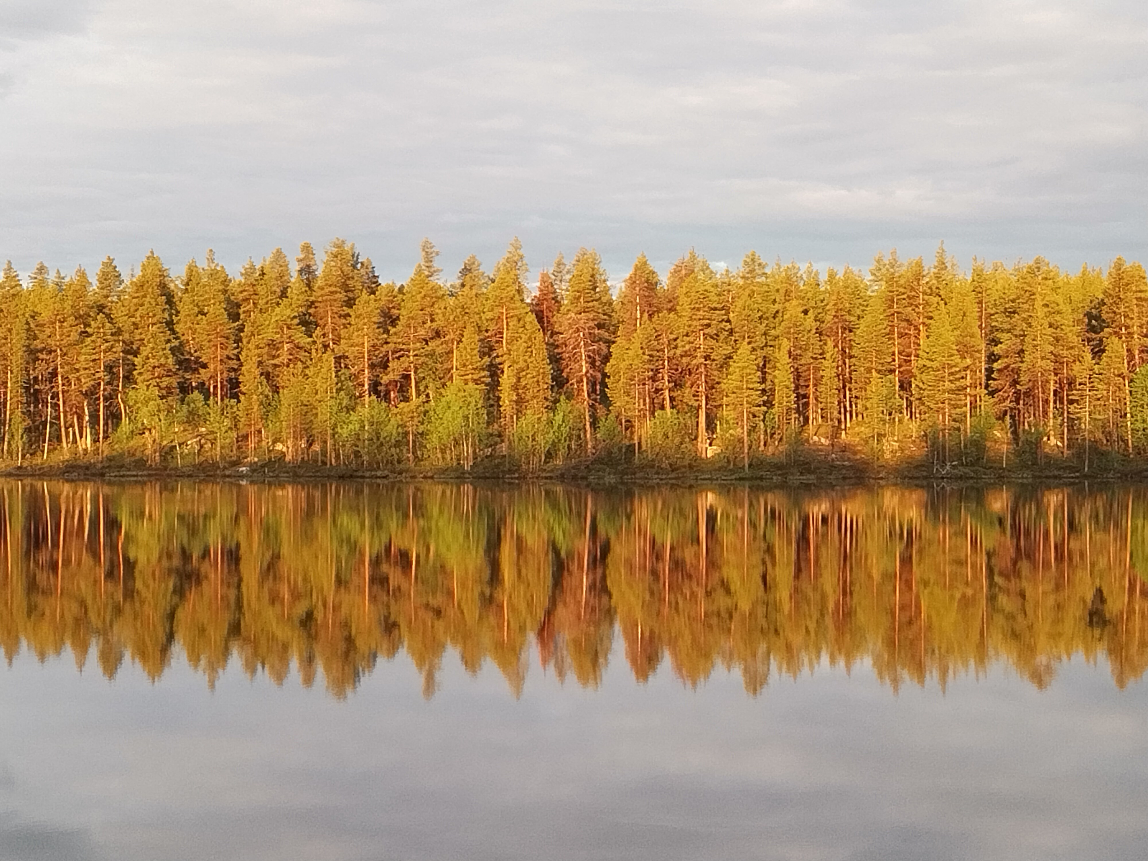 Langs een meer (Zweden) Langs een meer (Zweden)